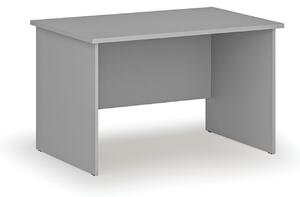Biurko PRIMO GRAY, 120x80 cm, szare