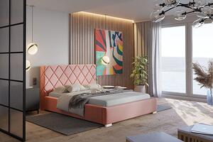Łóżko tapicerowane 160x200 Savana 4X - 36 kolorów
