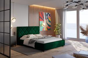 Łóżko tapicerowane 160x200 Savana 4X - 36 kolorów