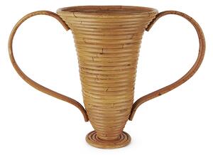 Ferm Living - Rattanowy wazon Amphora 42 cm