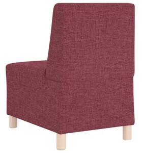 ModuÅowa sofa bez podÅokietnikÃ³w w kolorze czerwonego wina, 55 cm, tkanina