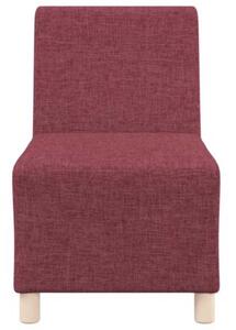 ModuÅowa sofa bez podÅokietnikÃ³w w kolorze czerwonego wina, 55 cm, tkanina