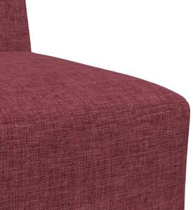 ModuÅowa sofa bez podÅokietnikÃ³w w kolorze czerwonego wina, 55 cm, tkanina