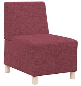 ModuÅowa sofa bez podÅokietnikÃ³w w kolorze czerwonego wina, 55 cm, tkanina