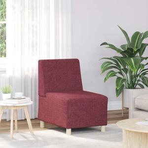 ModuÅowa sofa bez podÅokietnikÃ³w w kolorze czerwonego wina, 55 cm, tkanina