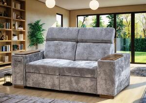 Kanapa 2 osobowa Lago z dwoma funkcjami relax elektrycznymi 180 cm