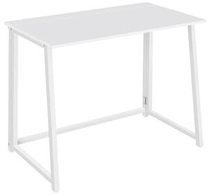 Białe minimalistyczne biurko składane B8-K88