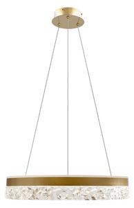 Złota lampa wisząca w stylu glamour - 3X M099 P8-M98