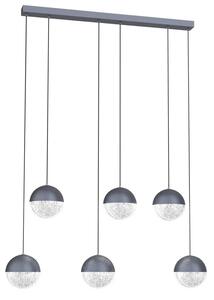 Nieregularna szara lampa ledowa E1-F65