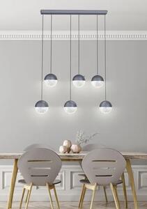 Nieregularna szara lampa ledowa E1-F65