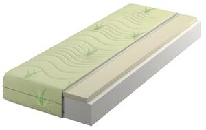 Materac piankowy z visco i pokrowcem aloe vera 140x200 P3-A50