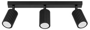 Loftowa czarna lampa sufitowa - D307 F0-B54