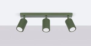 Oliwkowa lampa syfitowa w stylu loft L2-G95