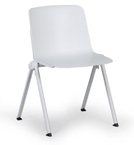 Krzesło konferencyjne PLUS, biały