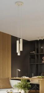 Nowoczesna beżowa lampa wisząca T0-H83