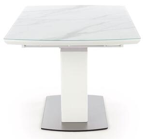 Biały rozkładany stół do salonu - Margot
