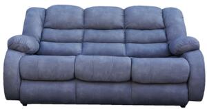 Sofa BORYS 3-osobowa z podłokietnikami w Tkaninie lub Ekoskórze