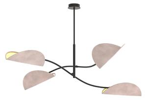 Nowoczesna popielata lampa sufitowa B7-D02