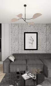 Nowoczesna popielata lampa sufitowa B7-D02