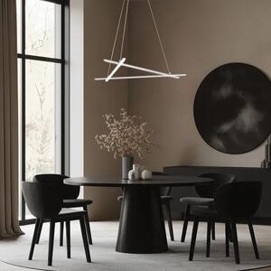 Nowoczesna srebrna lampa wisząca R1-L03