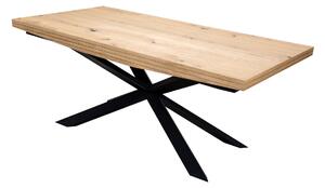 Stół SJ50 rozkładany 160/90 cm + 2x40 cm styl LOFT