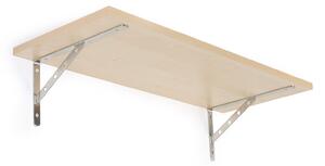 Półka stała, 800 x 170 mm, brzoza