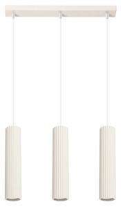 Potrójna beżowa lampa wisząca - D298 A0-F93