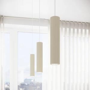 Potrójna beżowa lampa wisząca - D298 A0-F93