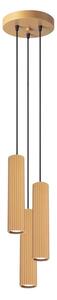 Nowoczesna złota lampa wisząca - 4X D299 P3-E21