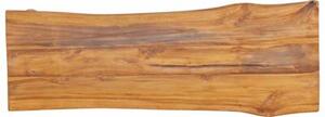 Ławka ogrodowa, 120 cm, lite drewno tekowe