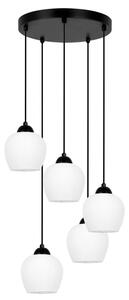 Lampa wisząca z kloszami biała Z1-L65