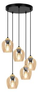 Lampa wisząca z kloszami beżowa G1-R92