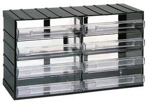 Szafki modułowe z szufladami, 382 x 148 x 230 mm, 8 szuflad