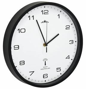 Wiszący zegarek ścienny 31 cm biały + czarny x B6-B65