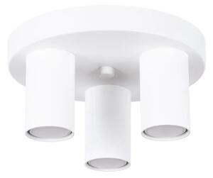 Biały 3 punktowy plafon nowoczesny - 20X M092 F8-K79