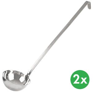 Chochla GASTRO 55 cm, 0,75 l, stal nierdzewna, 2 szt