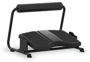 Ergonomiczny podnóżek z regulacją wysokości, czarny
