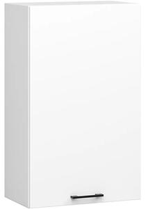 Biała minimalistyczna górna szafka kuchenna 50 cm M9-D16
