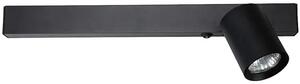 Nowoczesny czarny kinkiet led - K578- R6-H97
