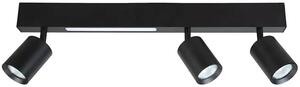 Czarna loftowa lampa sufitowa - K581- G1-P13