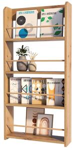 Otwarty regał na książki dąb artisan W8-E33