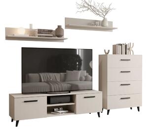 Zestaw mebli RTV w kolorze kaszmir F3-S25