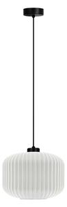 Wisząca lampa biało-czarna W3-F73