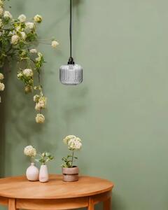 Wisząca lampa czarno-beżowa P3-H68