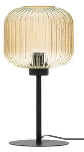 Lampka stołowa ze szklanym kloszem beżowa G9-A82