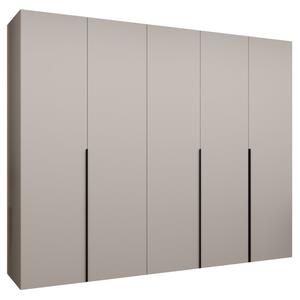 Szafa uchylna otwierana Alicante 1 250 wys. 202 cm kaszmir + u. czarny