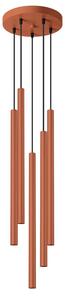 Nowoczesna lampa wisząca w kolorze ochra - M088 B6-K18
