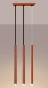 Czerwona elegancka lampa wisząca - M086 N3-M83
