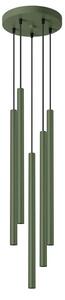 Zielona stylowa lampa wisząca M088 D5-F30