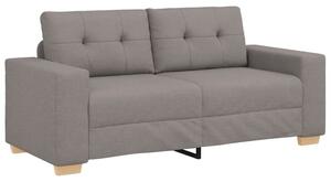 Sofa dwuosobowa, taupe, 180x77x82 cm, tkanina